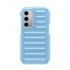 Per Samsung Galaxy S23 FE 5G Capsule Series Custodia in TPU color caramello (blu)