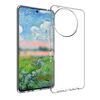 Per TCL 50 NxtPaper Custodia per telefono in TPU con texture impermeabile (trasparente)