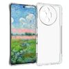 Per TCL 50 NxtPaper Custodia per telefono in TPU antiurto antiscivolo e spessa (trasparente)