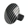 Interruttore pulsante di avviamento auto senza chiave con una chiave 2215450714 per Mercedes-Benz W164 / W205 (fibra di carbonio nera)