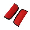 Supporto per spalla per auto, protezione per spalla per cintura di sicurezza per bambini, colore: rosso