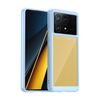 Per Xiaomi Poco X6 Pro 5G Custodia per telefono in TPU ibrida acrilica serie colorata (blu)