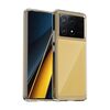 Per Xiaomi Poco X6 Pro 5G Custodia per telefono in TPU ibrida acrilica serie colorata (grigio trasparente)
