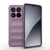 Per Xiaomi 15 Pro 5G Magic Shield TPU + Custodia in flanella per telefono (viola)