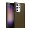 Per Samsung Galaxy S23 Ultra 5G Custodia per telefono IMD in fibra di carbonio (marrone)