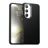 Per Samsung Galaxy S23 FE 5G Custodia per telefono IMD in fibra di carbonio (nero)