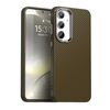 Per Samsung Galaxy S23 FE 5G Custodia per telefono IMD in fibra di carbonio (marrone)