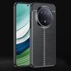 Per Huawei Mate 70 Custodia antiurto in TPU con texture Litchi (nero)