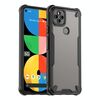 Per Google Pixel 5a Armor Glaze PC Hybrid TPU Custodia per telefono (nero)