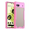 Per Google Pixel 6a Armor Glaze PC Hybrid TPU Custodia per telefono (rosa)