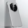 Per Huawei Mate 70 Pro Custodia antiurto in pelle liscia (grigio)