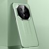 Per Huawei Mate 70 RS Ultimate Plain Leather Series Custodia antiurto per telefono (verde)