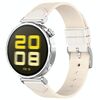Per Huawei Watch GT 5 41mm / GT 5 Pro 42mm Cinturino in nylon denim cucito (bianco)