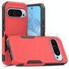 Per Google Pixel 9 / 9 Pro 2 in 1 PC + TPU Custodia per telefono (rosso)