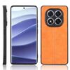Per Redmi Note 14 Pro 5G Custodia per telefono con motivo a mucca e cuciture (giallo)