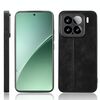 Per Xiaomi 15 Pro Custodia per telefono con motivo a mucca e cuciture (nero)