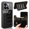 Per Xiaomi 15 Pro Custodia per telefono con motivo a mucca e carta da cucito (nero)
