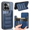 Per Xiaomi 15 Pro Custodia per telefono con motivo a mucca e carta da cucito (blu)
