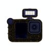 Per GOPro HERO13 Black Camera Adesivi Pellicola protettiva per il corpo, Stile: 10 Circuit Dark Gold