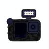 Per GOPro HERO13 Black Camera Adesivi Pellicola protettiva per il corpo, Stile: 13 Snake Scale Nero