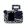 Per GOPro HERO13 Black Camera Adesivi Pellicola protettiva per il corpo, Stile: 14 Snake Scale Bianco