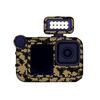 Per GOPro HERO13 Black Camera Adesivi Pellicola protettiva per il corpo, Stile: 15 Snake Scale Gold