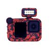 Per GOPro HERO13 Black Camera Adesivi Pellicola protettiva per il corpo, Stile: 17 Snake Scale Red