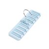 Porta-cintura, porta-sciarpa, porta-cravatte, porta-armadio, organizer per riporre oggetti, taglia: piccola, blu