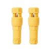 2 pezzi/confezione Connettore a T senza spellatura Connettore senza cablaggio per faretti (giallo)