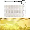 Pannello USB da 5 V, luce per piante, temporizzazione intelligente, LED per la crescita delle piante, dimensioni: 3 teste (luce solare)