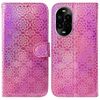 Per Huawei nova 13 Pro Custodia per telefono in pelle con fibbia magnetica colorata (rosa)
