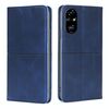 Per Honor 200 Pro 5G Custodia magnetica in pelle con texture di mucca (blu)