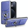 Per Tecno Spark 30 4G Custodia per fotocamera scorrevole in TPU+PC (blu)