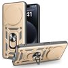 Per Tecno Spark 30 4G Custodia per fotocamera scorrevole in TPU+PC (oro)