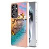 Per Samsung Galaxy S25 Ultra 5G Custodia per telefono in TPU IMD galvanica (farfalla da sogno)
