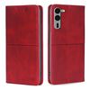 Per Fujitsu Arrows We2 Plus Custodia magnetica in pelle con texture mucca (rosso)