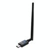 EDUP EP-AX900 Adattatore WiFi wireless USB dual-band WiFi 6 Bluetooth 5.3 da 900 Mbps (nero)