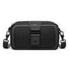 Borsa a tracolla Ozuko Mini Men in tessuto Oxford impermeabile (nero)
