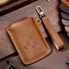Hallmo per Renault Car Key Cover protettiva Key Storage Bag, Colore: C185 Marrone