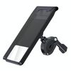 Supporto per bicicletta impermeabile, borsa per bicicletta, moto, manubrio, specchio, supporto per telefono, taglia: L