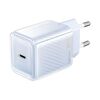 Caricabatterie rapido multi-compatibile REMAX RP-U91 Jiltry Series 30W PD+QC Type-C GaN, spina: spina UE (viola)