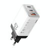Caricabatterie per laptop REMAX RP-U159PRO Figen Series 67W Dual Type-C USB GaN, spina: spina UE (bianco)