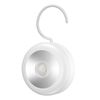 Luce con sensore di movimento a LED con cuscinetti adesivi nascosti e magnete (luce bianca)