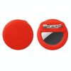 Per AirTag GPS Tracker Custodia rotonda in silicone con spille di sicurezza nascoste all'interno di vestiti e scarpe (rosso)