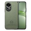 Per Huawei Nova 13 Pro Custodia in pelle con retro in tessuto Twill (verde)