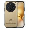 Per vivo X200 Pro mini Twill Fabric Leather Skin Back Custodia per telefono (cachi)