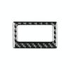 Per BMW Serie 8 G14 2019-2024 Adesivo universale per cornice display temperatura aria condizionata (nero)