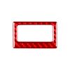 Per BMW Serie 8 G14 2019-2024 Adesivo universale per cornice display temperatura aria condizionata (rosso)