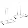 Cornice per foto in acrilico, supporto per libro, specifiche: 2 set