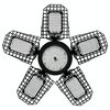 252 LED a cinque foglie pieghevoli trasformabili LED per piante luci per serra vivaio luci di riempimento per piante rosse e blu